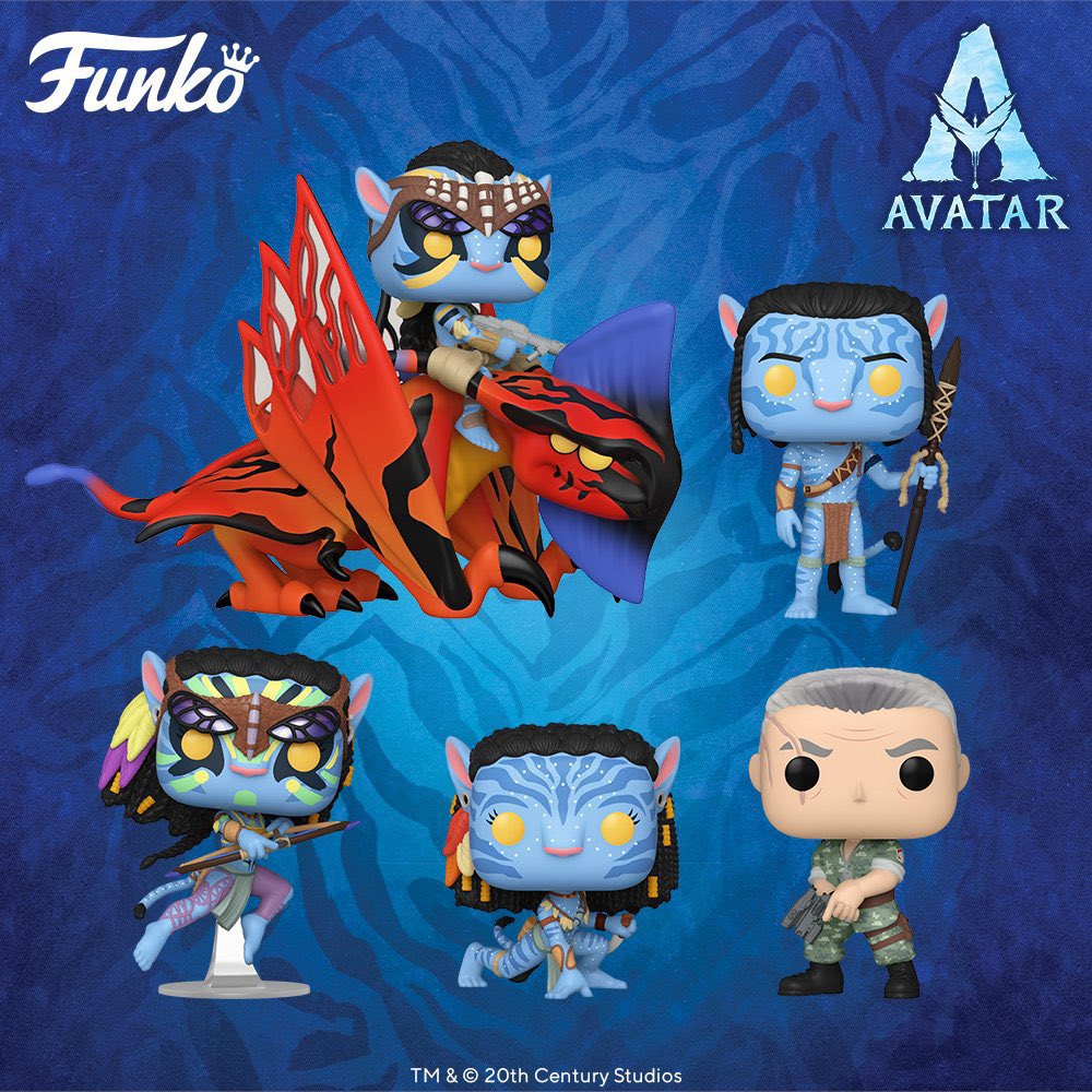 New Avatar Funko Pop! Vinyl Figures now available