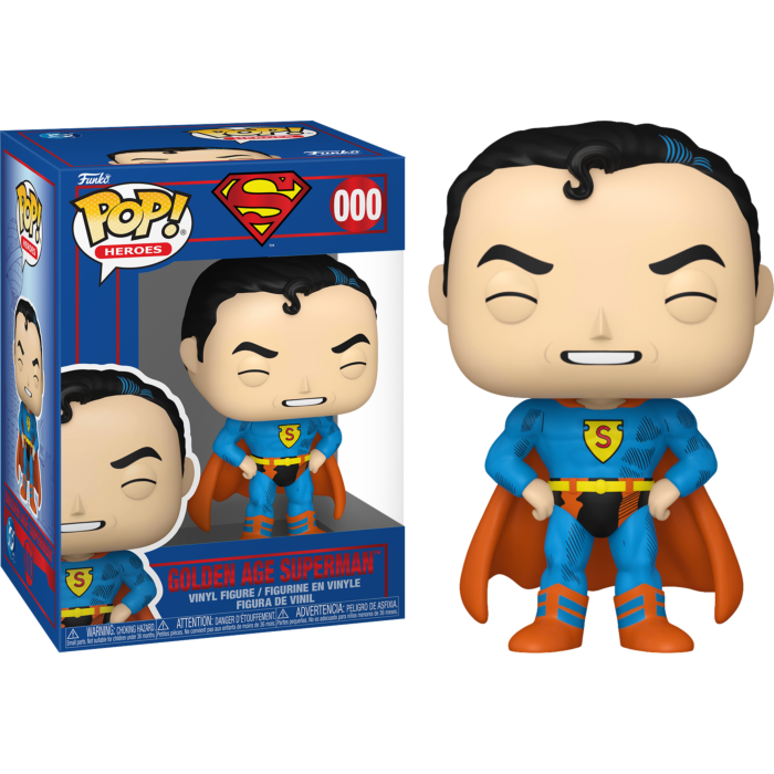 Funko Pop! DC: Shield Through the Ages - Golden Age Superman #000