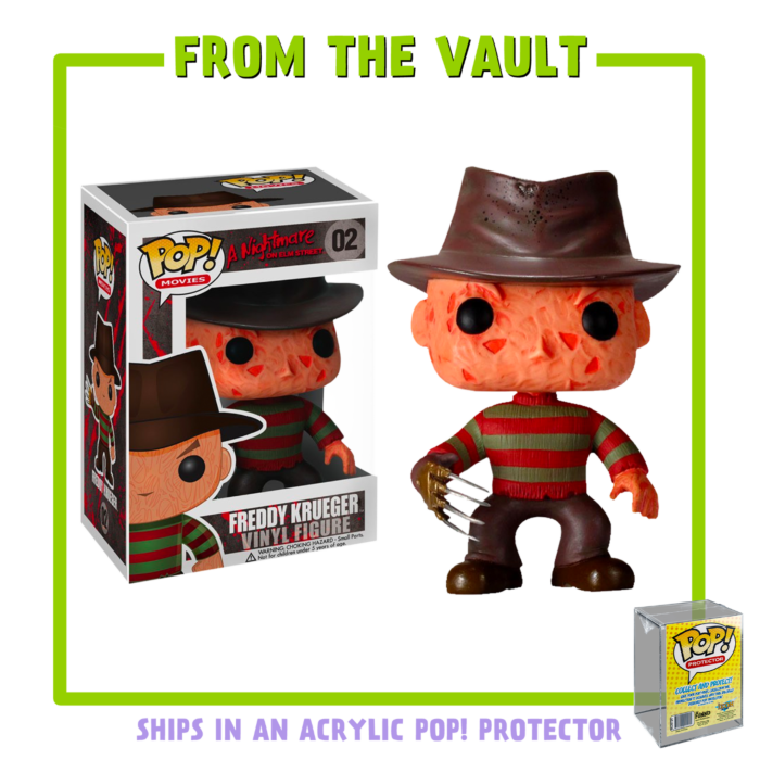 Funko Pop! A Nightmare On Elm Street - Freddy Krueger in Acrylic Protector (Vault) #02