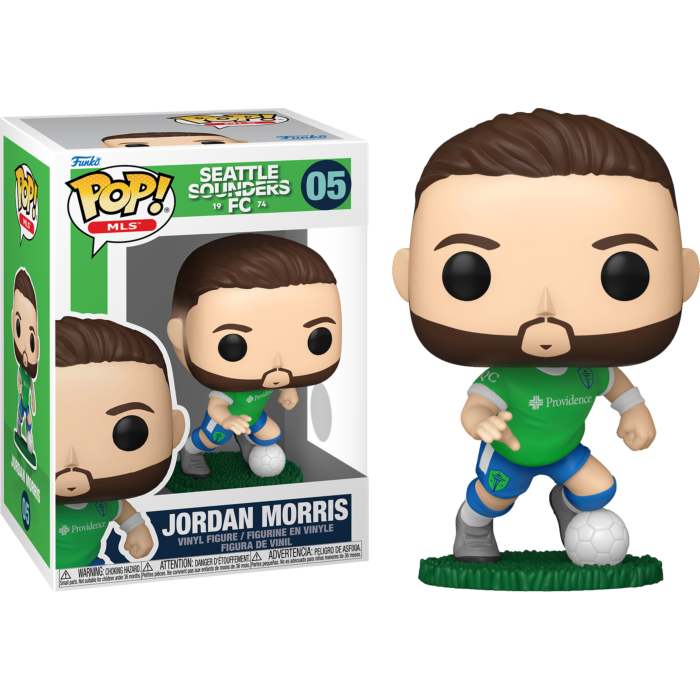 Funko Pop! MLS Soccer - Jordan Morris Seattle Sounders FC #05