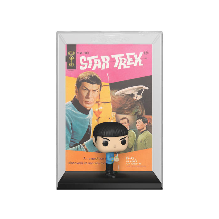 Funko Pop! Comic Covers - Star Trek - Spock in front of Star Trek Issue #1