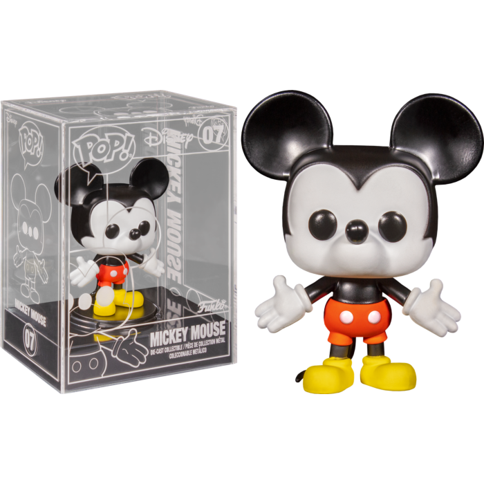 Funko Pop! Disney - Mickey Mouse Diecast Metal #07 - Chase Chance