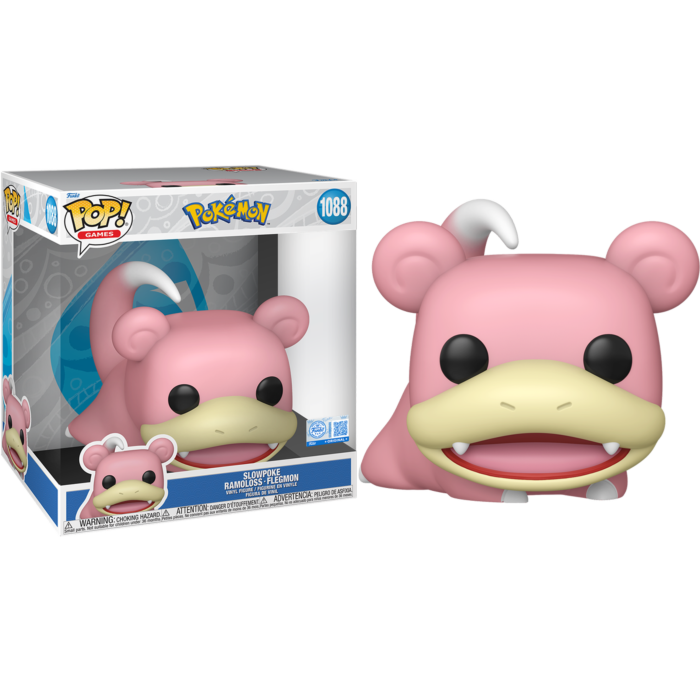 Funko Pop! Pokemon - Slowpoke Jumbo 10" #1088