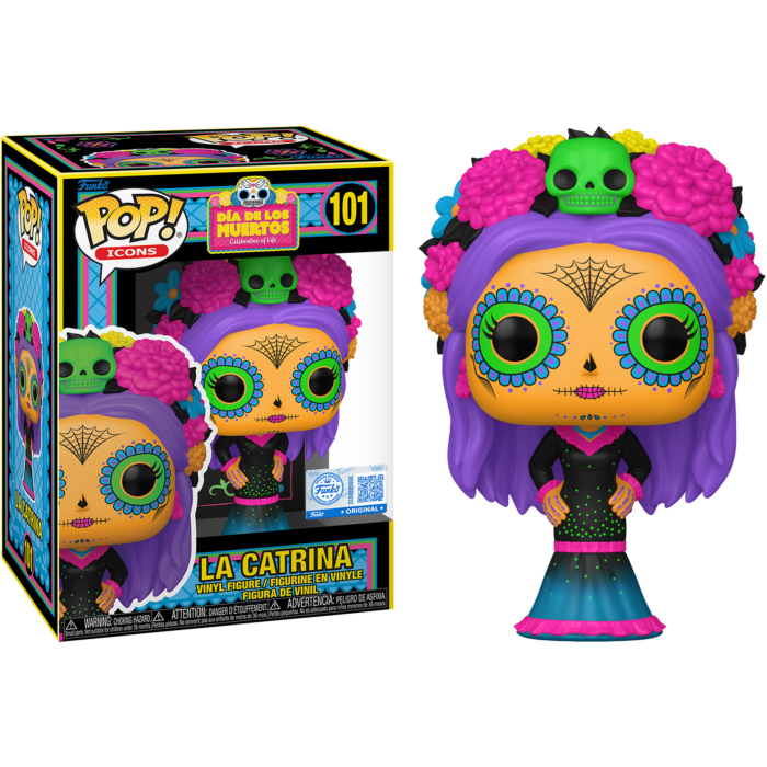 Funko Pop! Dia de Los Muertos - La Catrina Blacklight #101