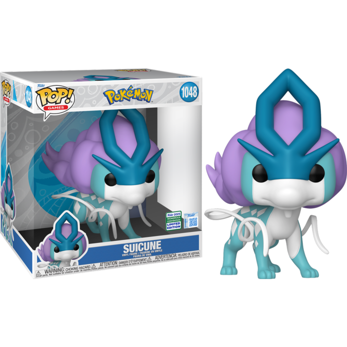 Funko Pop! Pokemon - Suicune 10" #1048 (2025 Wondrous Convention Exclusive)