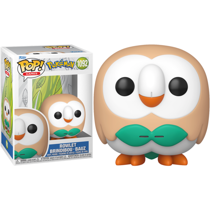 Funko Pop! Pokemon - Absol, Ninetales, & Rowlet - Bundle (Set of 3)