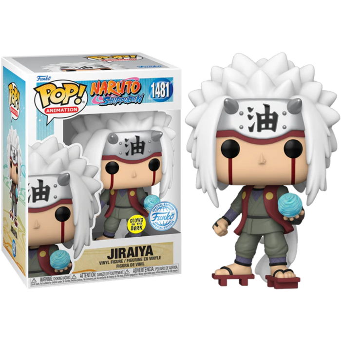 Funko Pop! Naruto - Jiraiya with Rasengan Glow in the Dark #1481