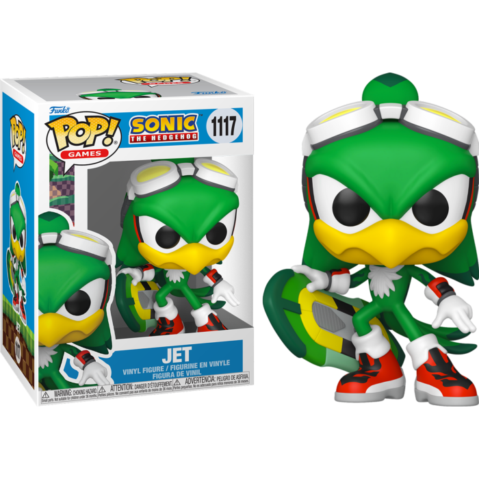Funko Pop! Sonic The Hedgehog - Jet with Board #1117
