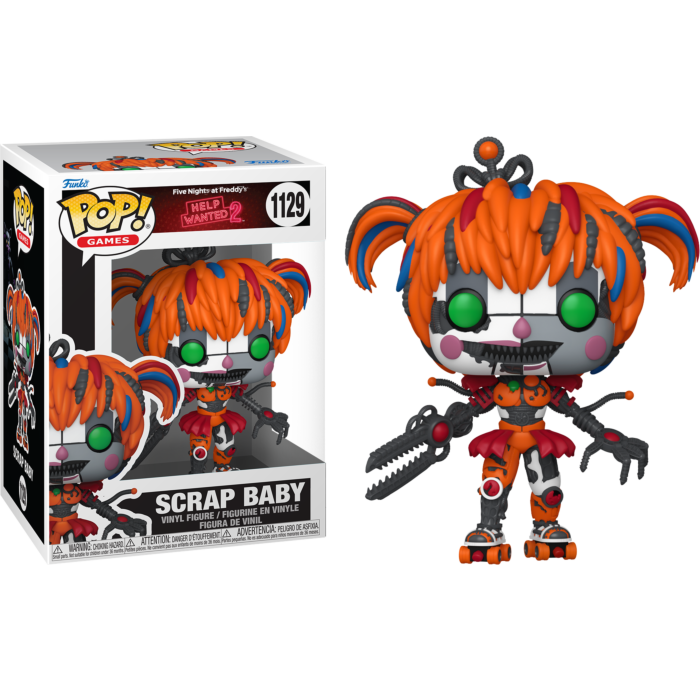 Funko Five Nights At Freddy’s: Help Wanted 2 Pop! Games Scrap Baby Vinyl Figure - View #7