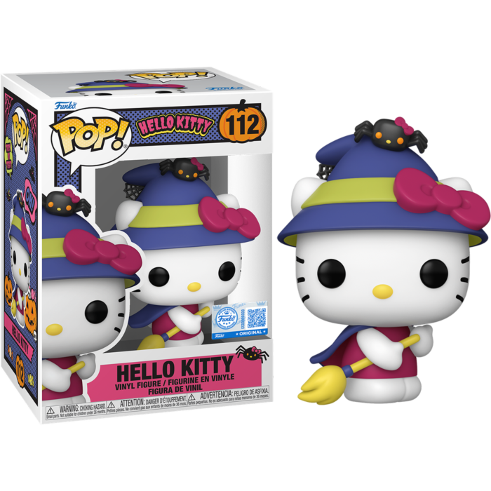 Funko Pop! Hello Kitty & Friends - Hello Kitty (Halloween) #112 Funko Pop! Hello Kitty & Friends - Hello Kitty (Halloween) #112