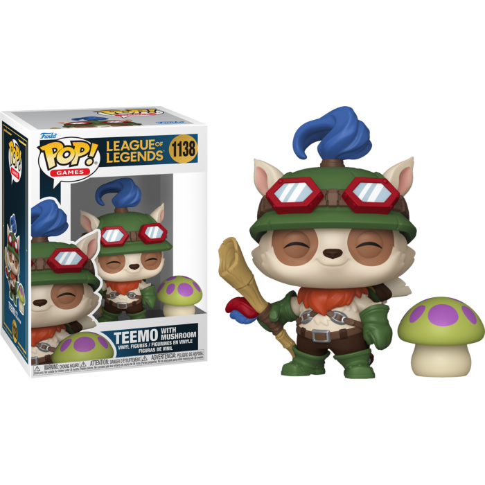 Funko Pop! League of Legends - Teemo with Mushroom #1138