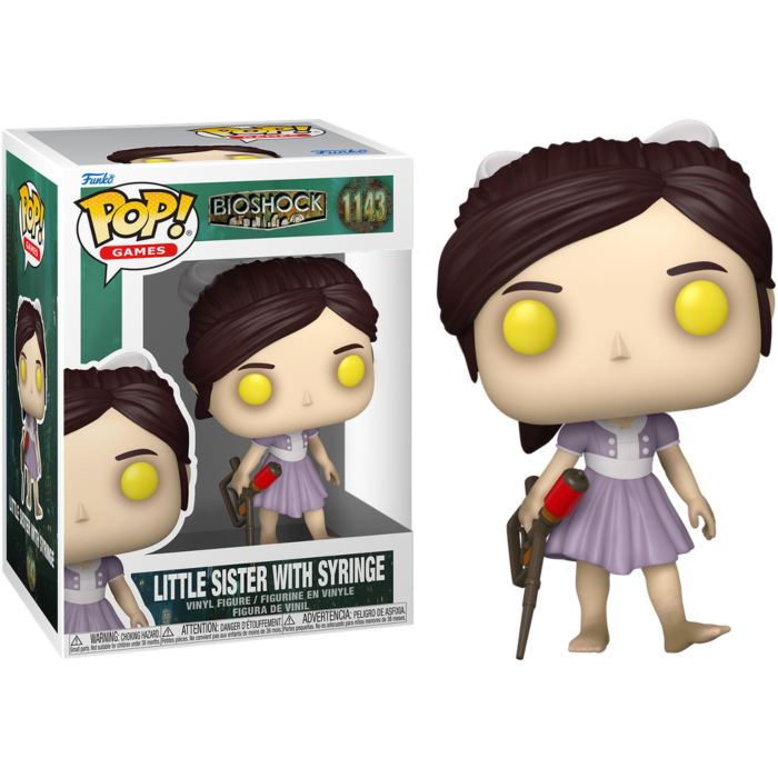Funko Pop! Bioshock - Little Sister with Syringe #1143 - Real Pop Mania