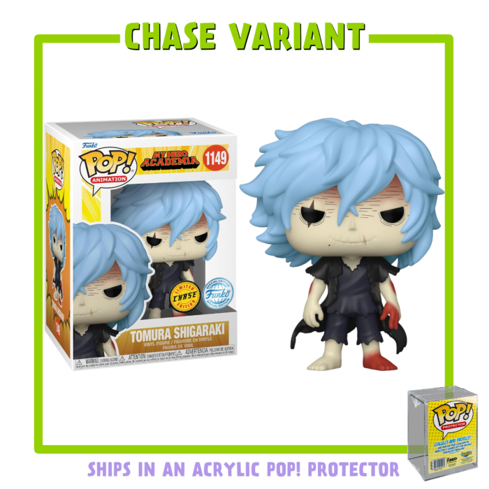 Funko Pop! My Hero Academia - Tomura Shigaraki with Acrylic Pop! Protector #1149 (Chase Variant)