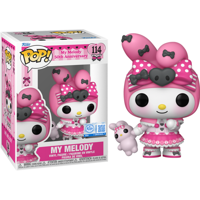 まぁぶぼんfanakapan Hellooo Kitty Main Funko Pop! Hello Kitty & Friends - My Melody with Toy 50th
