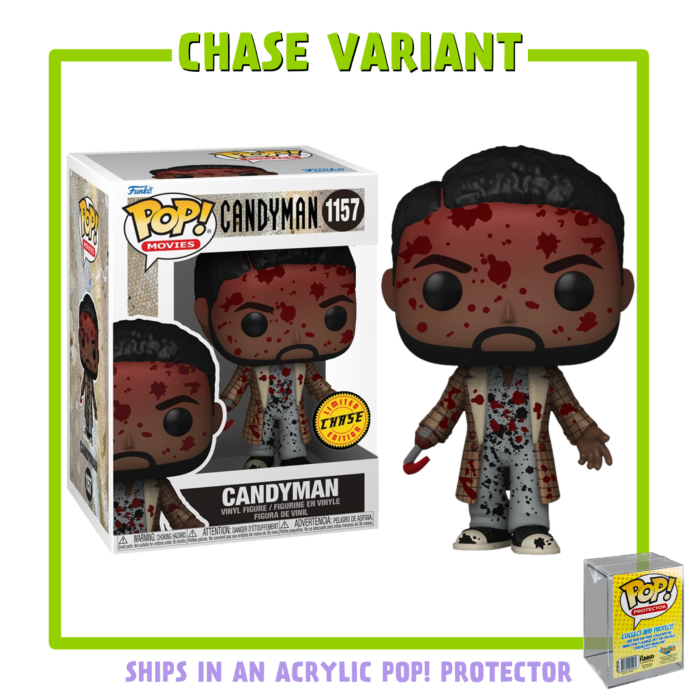 Funko Pop! Candyman (2021) - Candyman with Acrylic Pop! Protector #1157 (Chase Variant)