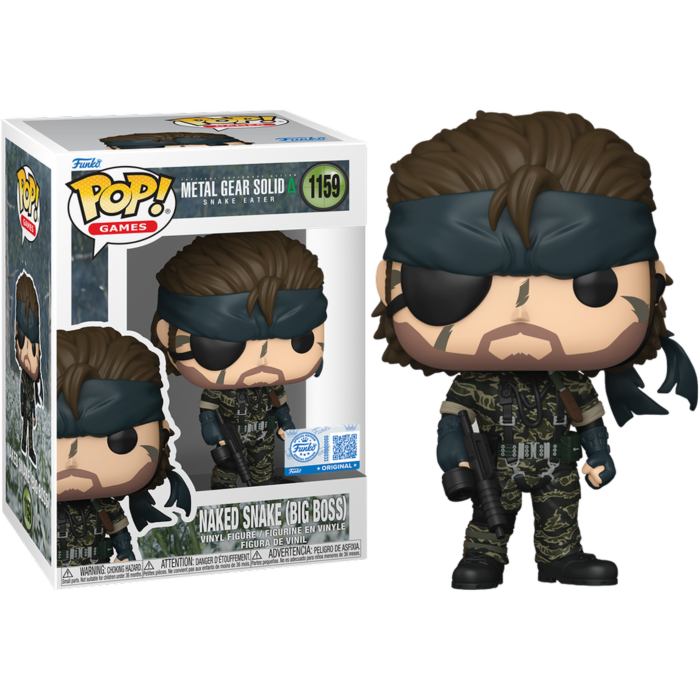 Funko Pop! Metal Gear Solid: Snake Eater - Naked Snake (Big Boss) #1159