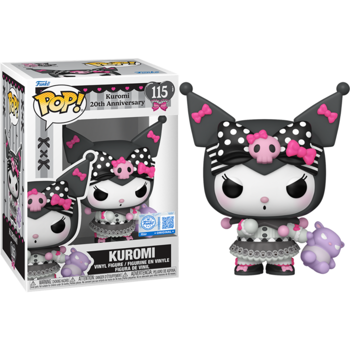 Funko Pop! Hello Kitty & Friends - Kuromi 20th Anniversary #115