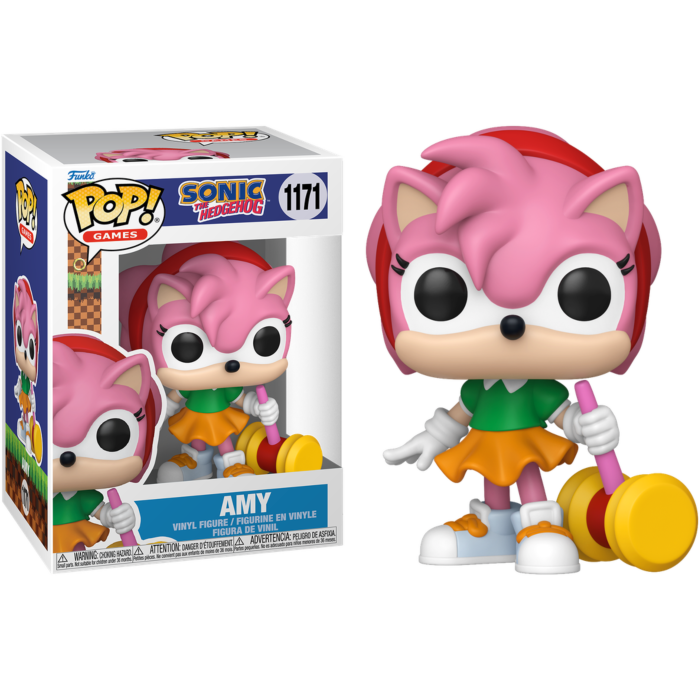 Funko Pop! Sonic the Hedgehog - Amy, Fang, Mecha Sonic & Mighty - Bundle (Set of 4)