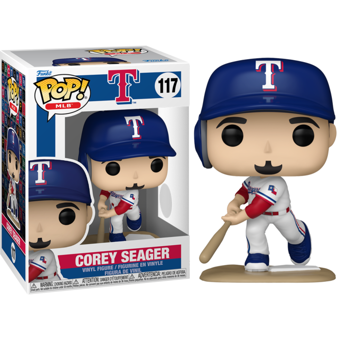 Funko Pop! MLB Baseball - Corey Seager Texas Rangers #117