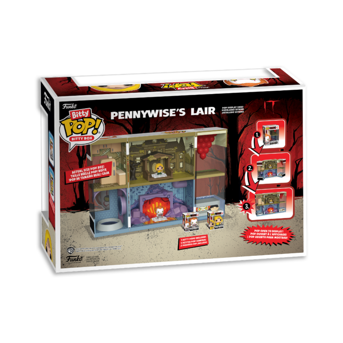Funko Bitty Pop! Box Playset - IT (2017) - Pennywise Lair