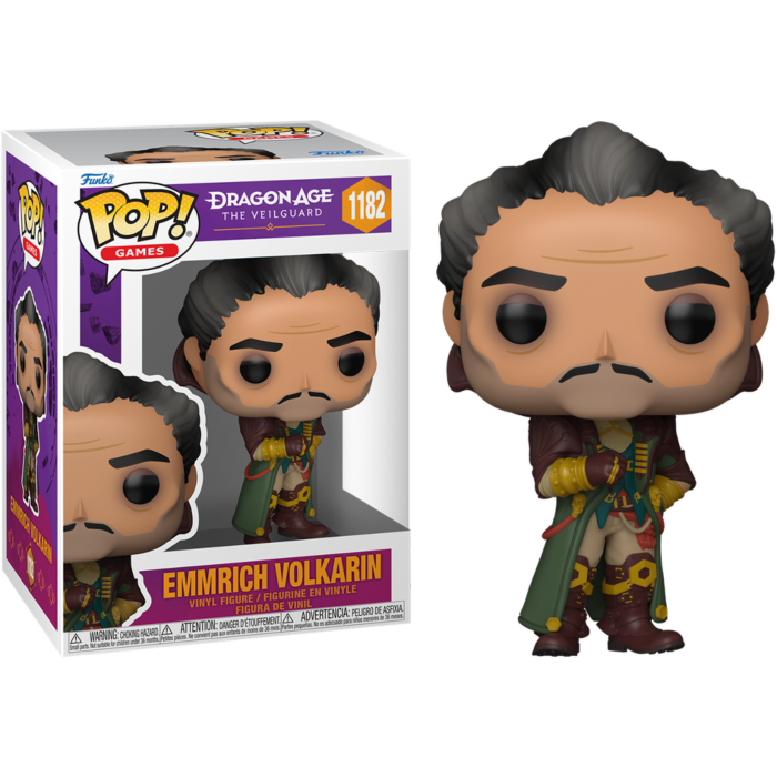 Funko Pop! Dragon Age: The Veilguard - Emmrich Volkarin #1182 - Real Pop Mania