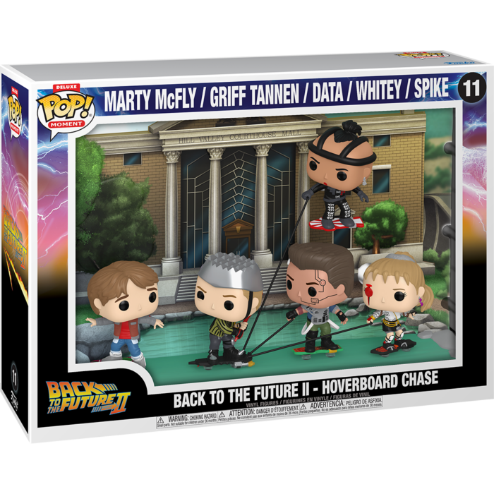 Funko Pop! Moment - Back To The Future - Hoverboard Chase Scene Deluxe #11