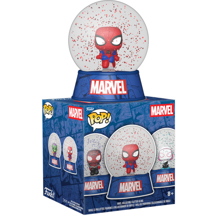 Funko Mini Pop! Snow Globes- Marvel - Spider-Man - (Single Unit) - Real Pop Mania