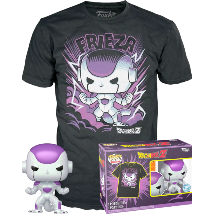 Funko - Dragon Ball Z - Frieza 4th Form - Vinyl Figure & T-Shirt Box Set