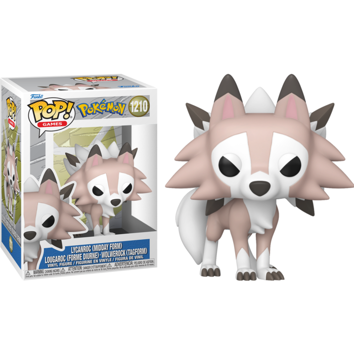 Funko Pop! Pokemon - Lycanroc (Midday Form) #1210