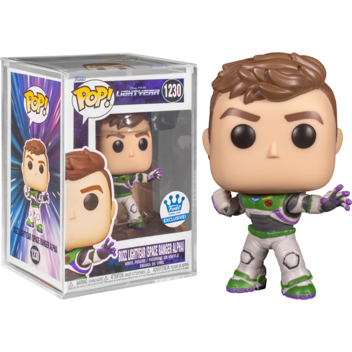 Funko Pop! Lightyear (2022) - Buzz Lightyear with Alpha Suit in Acrylic Pop! Protector #1230