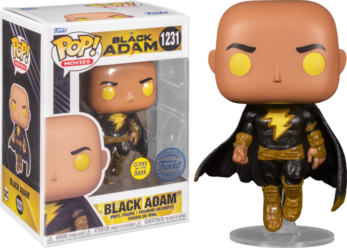Funko Pop! Black Adam (2022) - Black Adam Glow in the Dark #1231