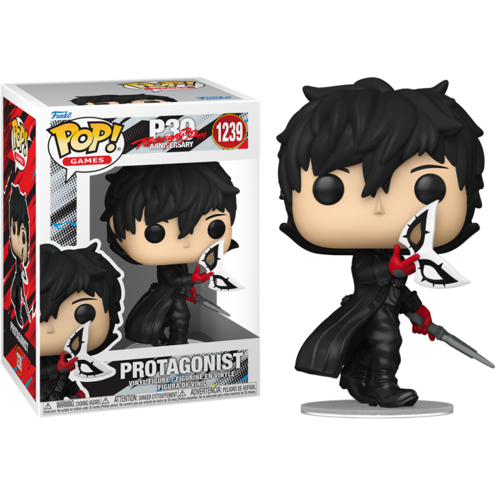 Funko Pop! Persona 5 - Protagonist #1239 - Real Pop Mania