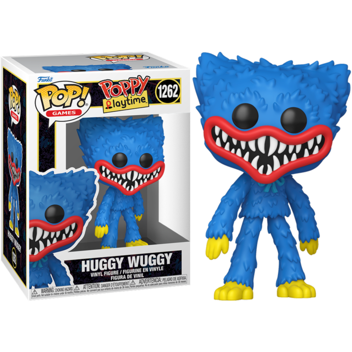 Funko Pop! Poppy Playtime - Catnap, Huggy Wuggy, Mommy Long Legs & Poppy - Bundle (Set of 4)