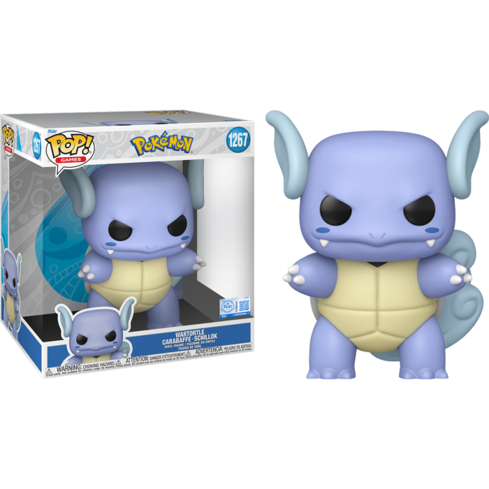 Funko Pop! Pokemon - Wartortle Jumbo 10" #1267