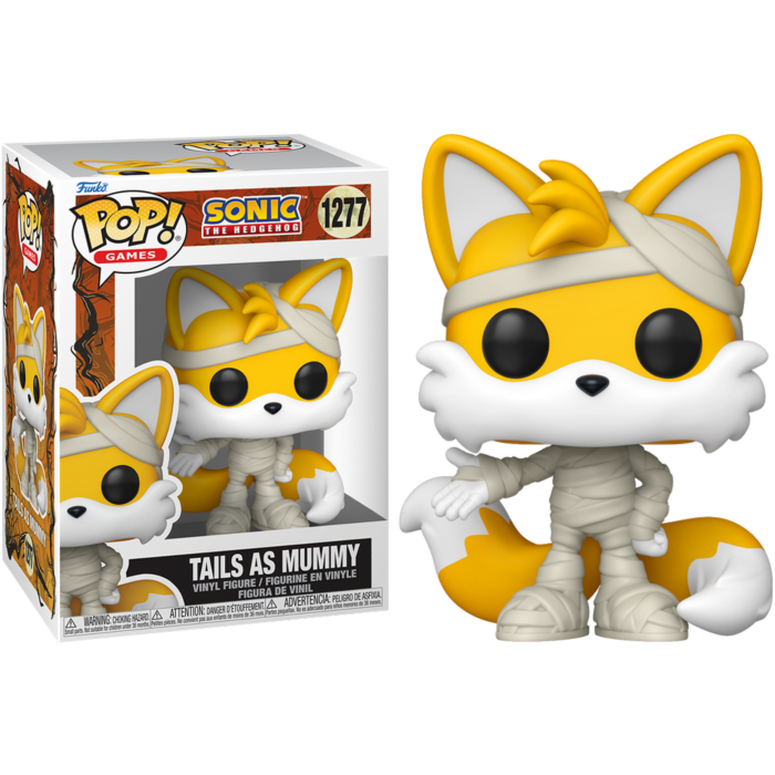 Funko Pop! Sonic the Hedgehog - Tails as Mummy (Halloween) #1277 - Real Pop Mania