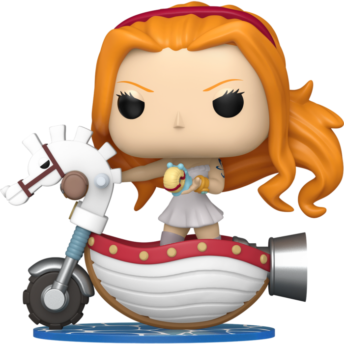 Funko Pop! Rides - One Piece - Nami with White Hobby Horse #128 (2025 Wondrous Convention Exclusive) - Real Pop Mania