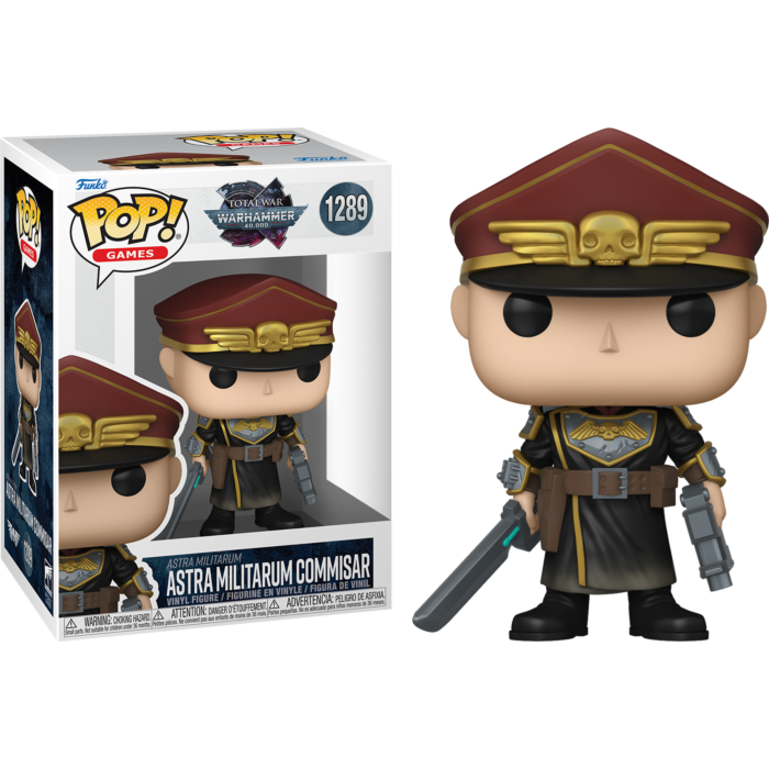 Funko Pop! Total War: Warhammer 40,000 - Astra Militarum Commisar #1289
