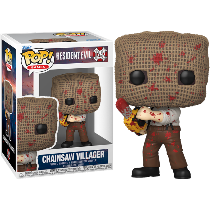 Funko Pop! Resident Evil - Chainsaw Villager #1292