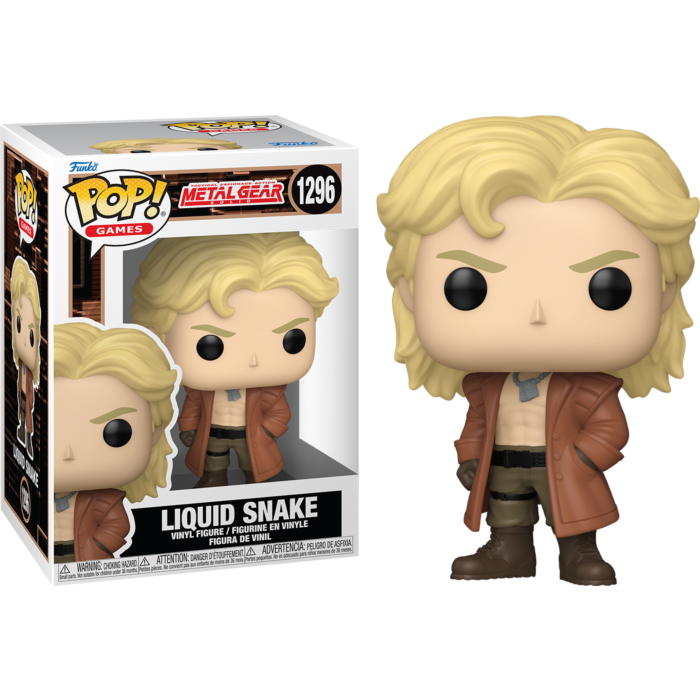 Funko Pop! Metal Gear Solid - Liquid Snake #1296