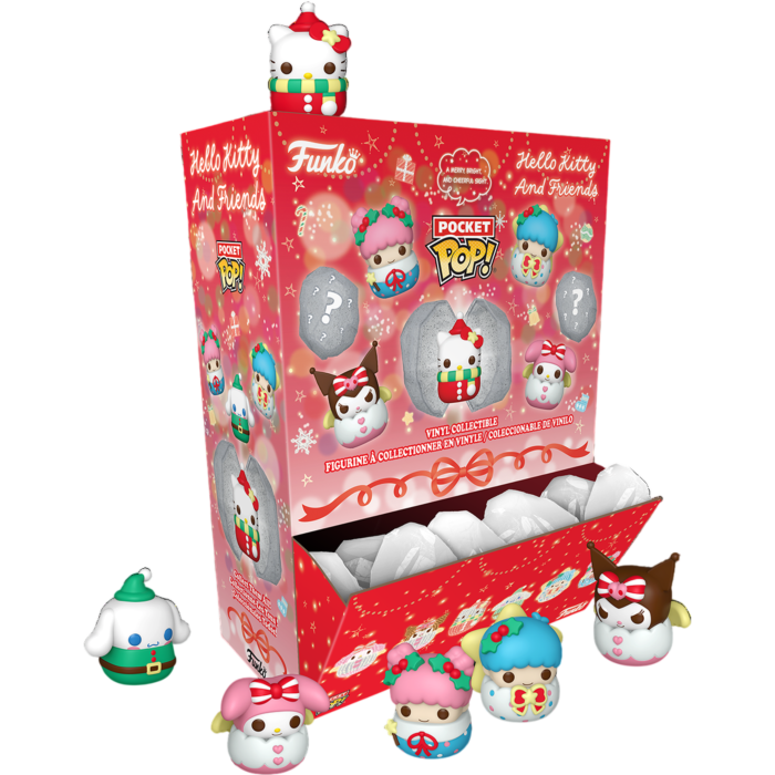 Funko Pocket Pop! Hello Kitty & Friends - Snowball Capsule - Blind Bag (Display of 12)