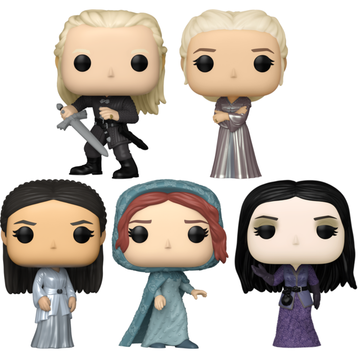 Funko Pop! Game of Thrones: House of the Dragon - The Queen Who Ever Was - Bundle (Set of 5)
