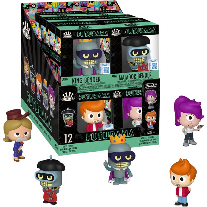 Funko! Futurama - Funko Minis 3" (Display of 12) - Real Pop Mania