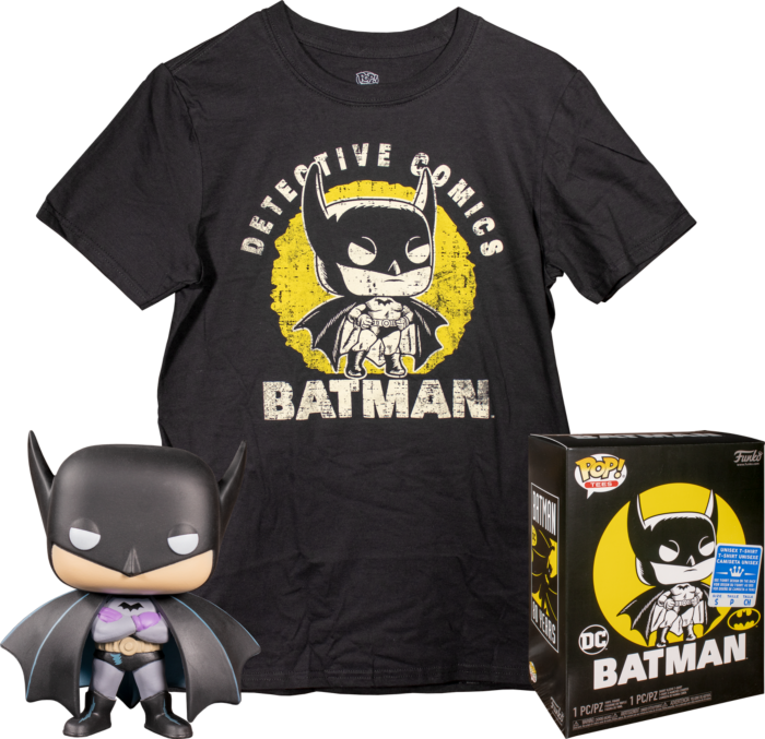 Funko Pop! Batman - First Appearance Batman - Vinyl Figure & T-Shirt Box Set