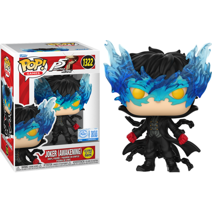 Funko Pop! Persona 5 Royal - Joker (Awakening) Glow in the Dark #1322