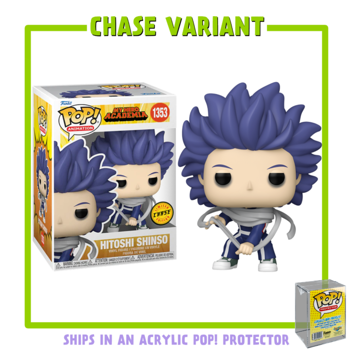 Funko Pop! My Hero Academia: Season 5 - Hitoshi Shinso with Acrylic Pop! Protector #1353 (Chase Variant)