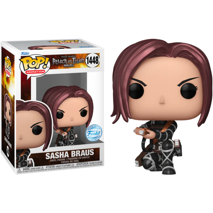 Funko Pop! Attack on Titan - Sasha Braus Metallic #1448