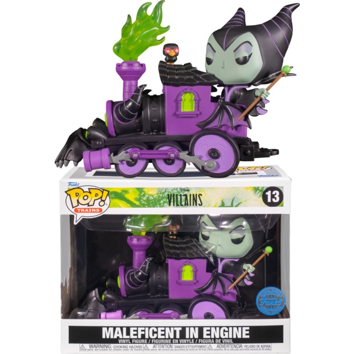 Funko Pop! Disney Villains - Maleficent in Train Engine Deluxe #13