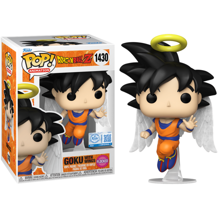 Funko Pop! Dragon Ball Z - Goku with Wings (Flocked) #1430