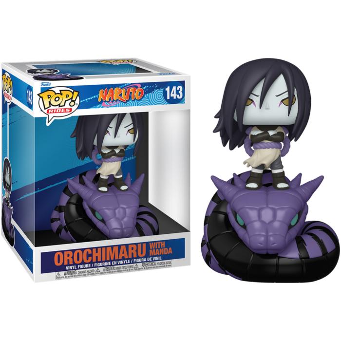 Funko Pop! Rides - Naruto - Orochimaru with Manda #143 Funko Pop! Rides - Naruto - Orochimaru with Manda #143