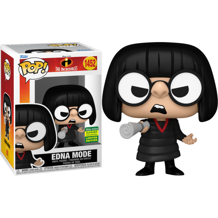 Funko Pop! The Incredibles - Edna Mode #1452 (2024 Summer Convention Exclusive)